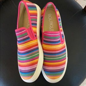 Multicolored Happy Sneakers